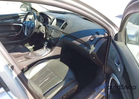 2011 Buick Regal Cxl Turbo Russelsheim из США, поврежденный, VIN W04G15GV6B1126316